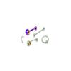 BodyJewelryOnline Body Piercing Kit -Belly Button,Tongue, Nipple, Lip, Nose 14G & 18G Piercing Needles PK022 view 3