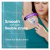 Gillette Venus Deluxe Smooth Swirl Women's Razor Handle + 4 Blade Refills, Flexible Handle and Pivoting Head view 4