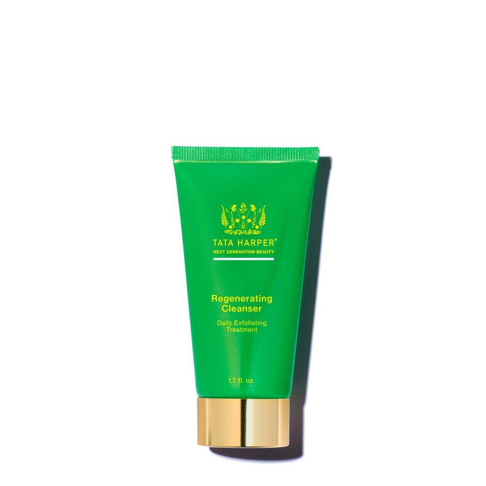 Tata Harper Regenerating Cleanser, Daily Exfoliating Cleanser, Daily Face Wash, Natural Skincare, 50ml, 1.7 Fl Oz
