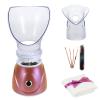 Hann Facial Steamer Professional Sinus Steam Inhaler Face Skin Moisturizer Facial Mask Sauna Spa Steamers with Aromatherapy Diffuser Humidifier Function (Pink) view 1