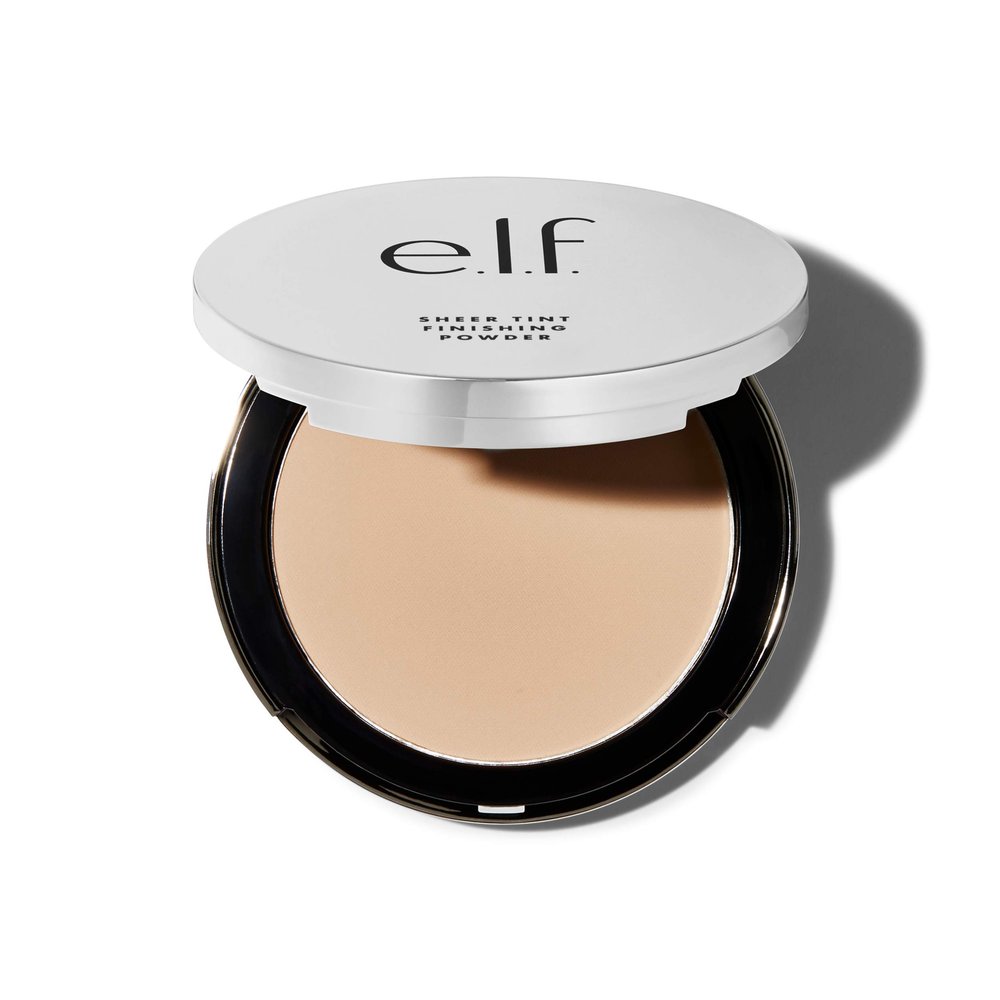 e.l.f. Beautifully Bare Sheer Tint Finishing Powder, Light Coverage with a Silky Finish, Shine Free, Fair/Light
