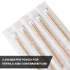 400 Sterile Cotton Tipped Applicators 6 - Long 6 inch Wooden Medical Cotton Tip Applicator Swabsticks with Shaft and Soft Swabs for Location Application, Cleaning, Crafts and More view 4