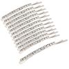12 Pieces Rhinestone Bobby Pins, Silver Metal Hair Clips Diamond Bobby Pins Crystal Hair Pin for Prom Bridal Wedding Hair Accessories Gift Stocking Stuffers for Women Girls view 3