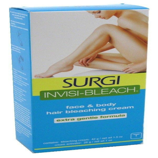 Surgi Invisi-bleach Hair Bleaching Cream, Gentle Formula 1.5 Oz by Surgi