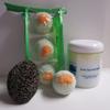 Bath Bomb Products - Bubble Bath Truffles: Cucumber/Melon 3 Pack Bath Truffles, 32 oz Cucumber/Melon Dry Salt Scrub, Pumice Stone by Dead Sea Spa Care, Bubble Bath, Bubble Truffles, Bath Truffle view 1