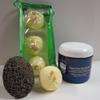 Bath Bomb Products - Bubble Bath Truffles: Coconut Lime 3 Pack Bath Truffles, 24 oz Cucumber/Melon Dry Salt Scrub, Pumice Stone by Dead Sea Spa Care, Bubble Bath, Bubble Truffles, Bath Truffles view 1