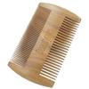 Beard Brush Kit Boar Bristle Brush and Sandalwood Comb with Storage Bag for Men, Fine & Coarse Teeth Dual Brush for Mustache Anti-Static view 3