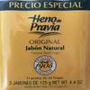 Heno de Pravia Natural Bath Soap 4oz (3 Soaps Total) view 3