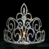 #12745 - Med Rising Fleur De Lis Tiara view 1