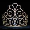 #15201G - Titan's Queen Tiara - 5" Gold Plated view 1