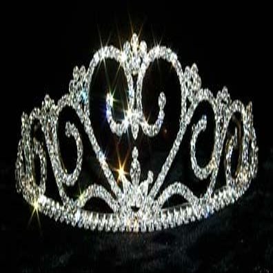 #12548 Rippling Heart Tiara