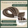 Ugeat Tape in Hair Extensions Human Hair Highlight Tape in Extensions Dark Brown Mix Caramel Blonde Highlights Hair Extension Tapes in for Women 14 Inch 20Pcs 40G view 3