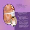 TuckTats: Sayura Cherry Blossom Temporary Tattoo - Tummy Tuck or Mastectomy Scar Cover, Realistic and Long Lasting, Fashionable and Safe view 4