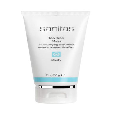 Sanitas Tea Tree Mask, Purifying Mask, Detoxifying, 2 Oz