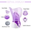 Face Steamer,Beauty Nymph Spa Home Facial Steamer Sauna Pores and Extract Blackheads, Rejuvenate and Hydrate Your Skin for Youthful Complexion- Face Steaming Skincare Deep Cleanse SPA view 3