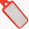 Probelle Colossal Foot Rasp Metal Foot File, Callus Remover for Pedicure Foot Spa, Stainless Steel Foot Scrubber, Dead Skin Remover, Best Foot Care Scraper, Instant Results, Removable Handle, Red view 2