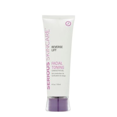 Collagen Based Conductive Activator Gel for Use with Face Microcurrent Toning, Body Contouring, RF Facial Machine - Hydrating Non-Sticky Formula - Easy Glide - Serious Skincare Reverse Lift 4 oz