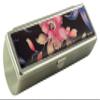 Houder Designer Lipstick Case with Mirror for Purse - Decorative Lipstick Holder with Gift Box - Velvet Lined - Protect Your Lipsticks in Style (Orchids) view 2