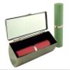 Houder Designer Lipstick Case with Mirror for Purse - Decorative Lipstick Holder with Gift Box - Velvet Lined - Protect Your Lipsticks in Style (Orchids) view 4