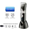 Hatteker Cordless Hair Trimmer Pro Hair Clippers Beard Trimmer for Men Haircut Kit Cordless USB Rechargeable Waterproof view 2