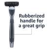 Amazon Basics 3-Blade Disposable Razors for Men, 6 Count, 2 Packs of 3 (Previously Solimo) view 3