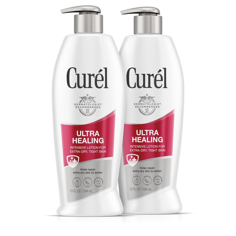 Curel Ultra Healing Lotion, 13 Ounce (Pack of 2)