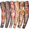 YARIEW Tattoo Sleeves for Men, 6Pcs Arm Sleeves Fake Tattoos Sleeves to Cover Arms Sun Protection Sleeves Tattoo Sleeve Covers Temporary Tattoo Sleeves for Men Halloween (Set 1) view 1