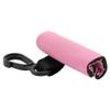 10 Clip-On Neoprene Pink Sleeve Lip Balm Holsters LIPSTICK HOLDER Key Chain view 2