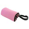 10 Clip-On Neoprene Pink Sleeve Lip Balm Holsters LIPSTICK HOLDER Key Chain view 3