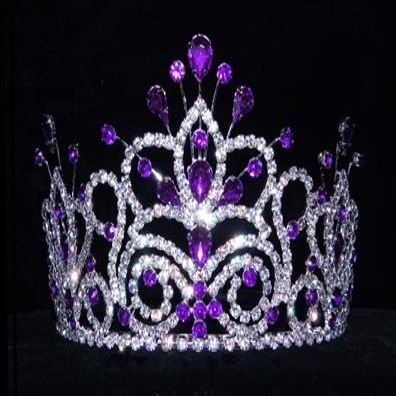 #16107 - Maus Spray Crown - Amethyst - 4"