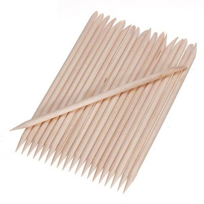 50pcs Wooden Sticks Nail Art Cuticle Pusher Remover Manicure Pedicure Multi-functional Tool