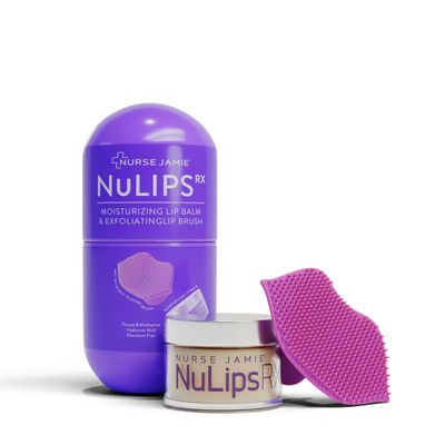 Nurse Jamie NuLips Exfoliating Lip Scrub & Hydrating Balm, Dry Flaky Lips