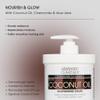 Advanced Clinicals Coconut Oil Body Cream For Women & Men | Hydrating Coconut Lotion For Extremely Dry Skin | Visible Anti Aging Body Butter Skin Care Balm Moisturizer For Hand, Heel, Feet, 16oz, 2PC view 2