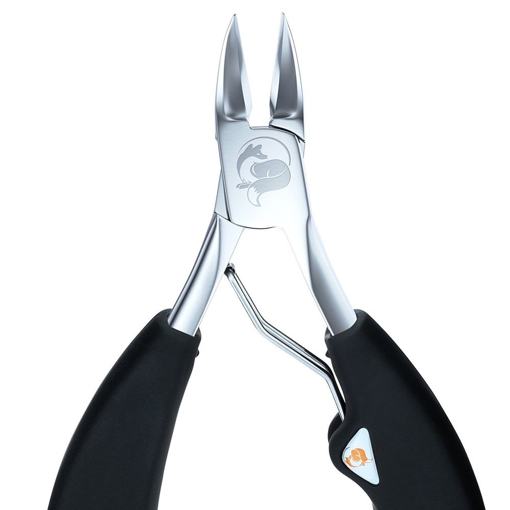 Fox Medical Equipment Toenail Clippers for Thick or Ingrown Nails  Heavy-Duty Soft-Grip Nail Nipper with Surgical-Grade Steel Blades  Professional Tool for Men, Women & Seniors