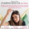 Leven Rose Pumpkin Seed Oil for Hair Growth 2 oz, 100% Pure Pumpkin Seeds Oil for Skin and Nails - Natural Pumpkin Seed Extract for Moisturizing Scalp, Dry and Rough Skin view 3