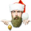 Beardaments Glitterbeard Beard Glitter with beard oil and brush - 4 Colors Available (Gold) view 1