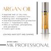 MK Professional Argan Oil for Hair, 1.7 fl oz (50ml) Pure & Natural Morocco Argan Oil by Majestic Keratin for Dry Damaged Hair, Scalp, Paraben Free - MADE IN USA view 2