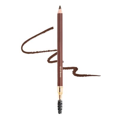 1 pcs Makeup Eyebrow Enhancer 12H Long Lasting Sweat &Waterproof Eyebrow Pencil Pen Dark Brown Eye Brow Pencil 5 Colors to Choose (3# Light Brown)