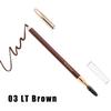 1 pcs Makeup Eyebrow Enhancer 12H Long Lasting Sweat &Waterproof Eyebrow Pencil Pen Dark Brown Eye Brow Pencil 5 Colors to Choose (3# Light Brown) view 2