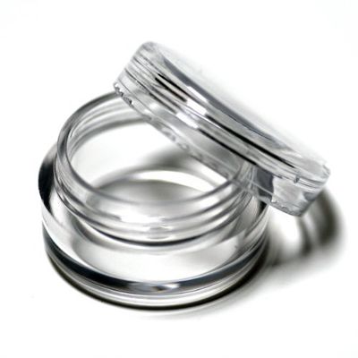 100 Clear Plastic Cosmetic Sample Containers (5 Gram) by Daybeauty