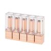 5pcs Empty Lip Balm Tubes DIY Lipstick Tube Lip Balm Bottle Case Cosmetic Bottle Container - Rose Gold view 3