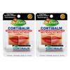 Dr. Dan's Cortibalm-2 Pack- for Dry Cracked Lips - Healing Lip Balm for Severely Chapped Lips - Designed for Men, Women and Children view 1