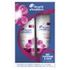 Head & Shoulders Smooth & Silky Dandruff Shampoo and Conditioner Twin Pack, 23.4 Fluid Ounce view 1