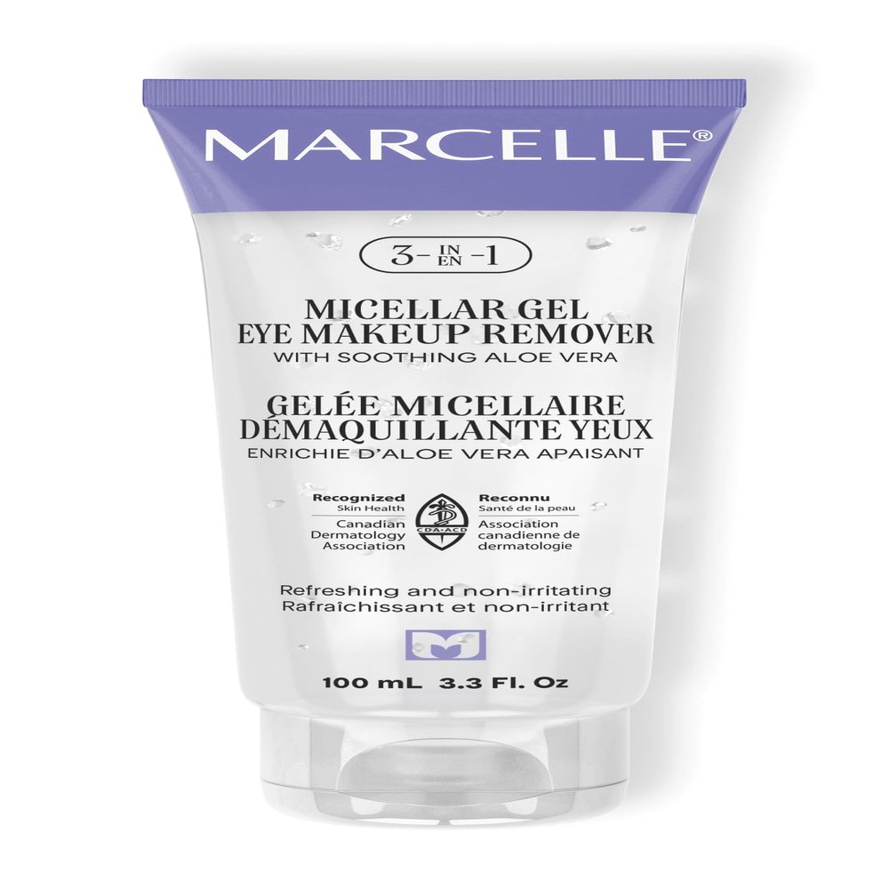 Marcelle 3-in-1 Micellar Gel Eye Makeup Remover with Soothing Aloe, 100 ml