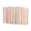 JOVANA 1000 pcs Nail Art Orange Wood Sticks Cuticle Pusher Remover Manicure Pedicure Tool 120mm view 1