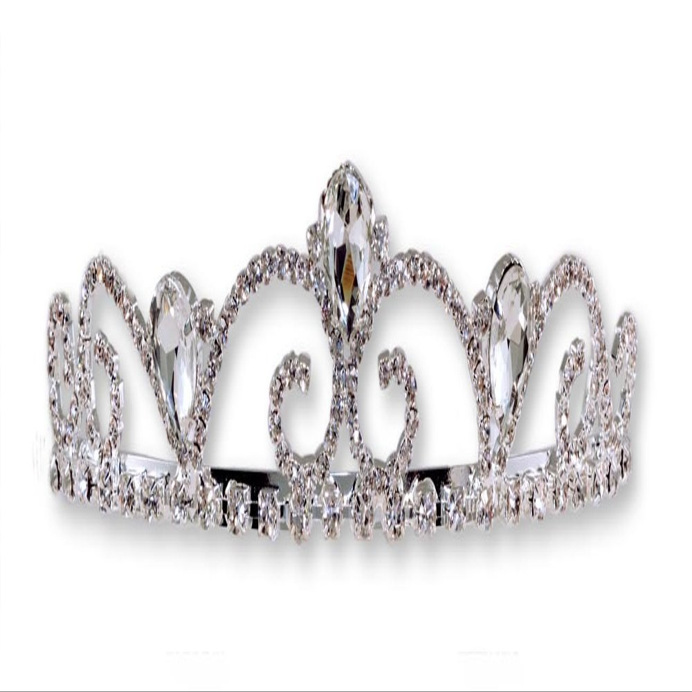#16237 - Dainty Waves Tiara with Combs
