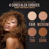 Belloccio High Definition Tan Shade Makeup Concealer 5 gram Jar view 4