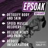 Epsoak Sport: Recovery Epsom Salt Soak for Athletes  Fast-Dissolving Magnesium Sulfate with Lavender Essential Oil  Soothe Muscles, Relieve Aches & Support Post-Workout Recovery  5 lbs, Made in USA view 3