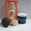 Bath Bomb Products - Bubble Bath Truffles Mango Manderine 3 Pack Bath Truffles, 24 oz Almond Dry Salt Scrub, Pumice Stone by Dead Sea Spa Care, Bubble Bath, Bubble Truffles, Bath Truffle view 1