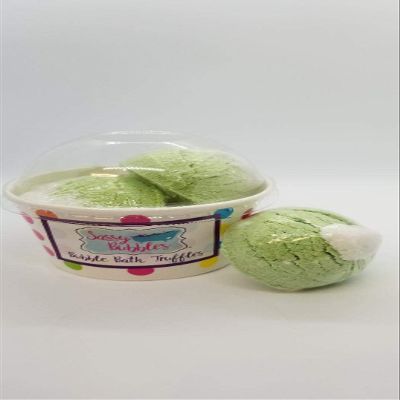 Bath Bomb Products - Bubble Bath Truffles: Coconut Lime 3 Pack Bath Truffles by Dead Sea Spa Care, Bubble Bath, Bubble Truffles, Bath Truffle